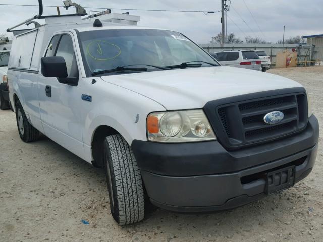 1FTRF12228KB70080 - 2008 FORD F150 WHITE photo 1