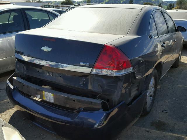 2G1WB58K779224804 - 2007 CHEVROLET IMPALA LS BLUE photo 4