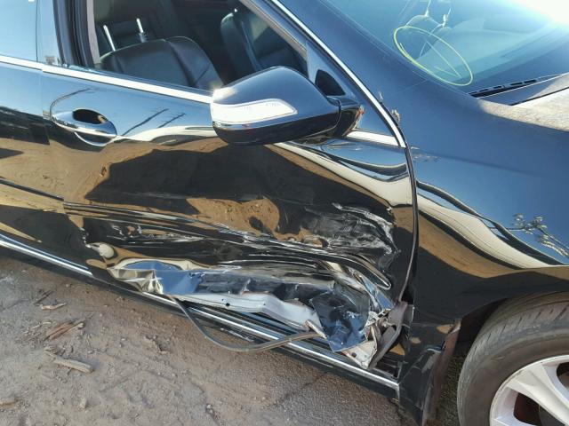 JH4KB26639C000935 - 2009 ACURA RL შავი ფოტო 9