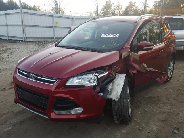 1FMCU9J94GUC62718 - 2016 FORD ESCAPE TIT RED photo 2