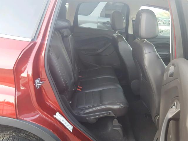 1FMCU9J94GUC62718 - 2016 FORD ESCAPE TIT RED photo 6