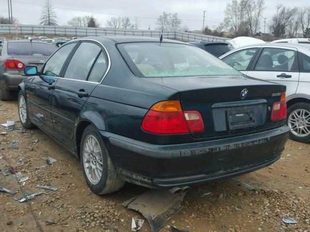 WBAAM533XYJR56276 - 2000 BMW 328 I GREEN photo 3