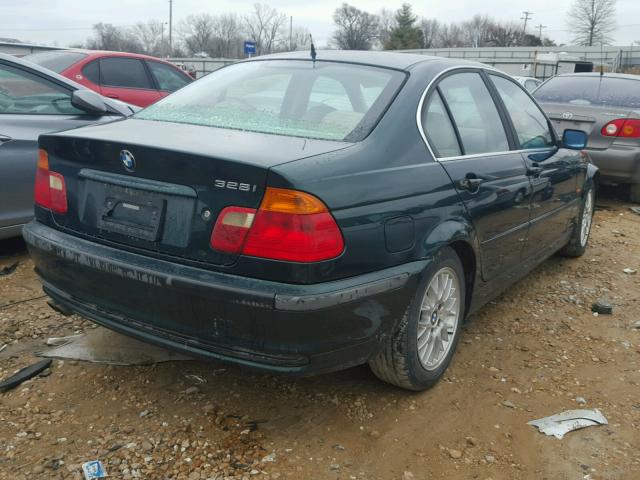 WBAAM533XYJR56276 - 2000 BMW 328 I GREEN photo 4