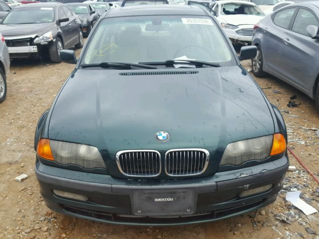 WBAAM533XYJR56276 - 2000 BMW 328 I GREEN photo 9