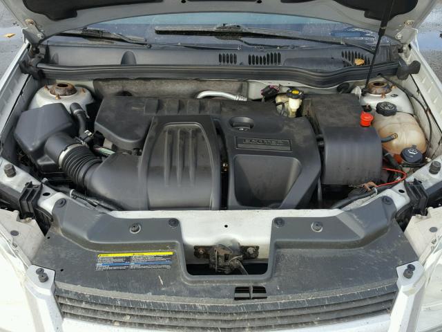 1G1AK15F277219554 - 2007 CHEVROLET COBALT LS SILVER photo 7