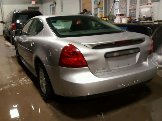 2G2WP552481157645 - 2008 PONTIAC GRAND PRIX ვერცხლისფერი ფოტო 3