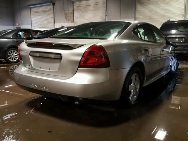 2G2WP552481157645 - 2008 PONTIAC GRAND PRIX ვერცხლისფერი ფოტო 4