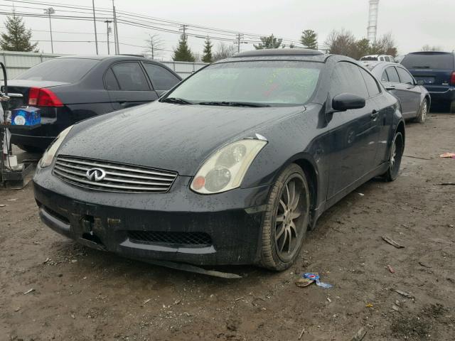 JNKCV54EX3M217052 - 2003 INFINITI G35 BLACK photo 2