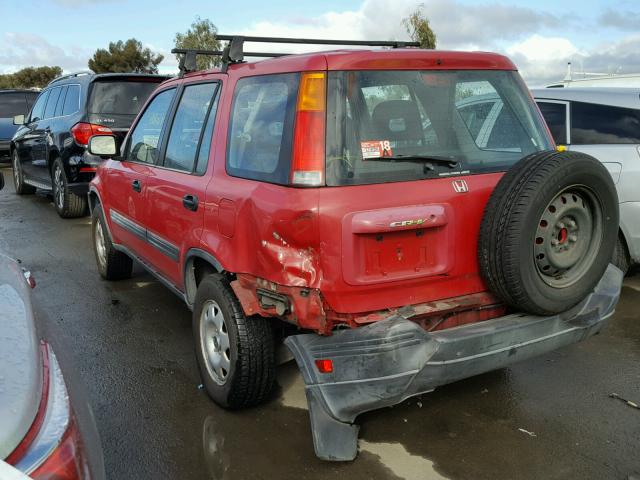 JHLRD1843XC079197 - 1999 HONDA CR-V LX RED photo 3