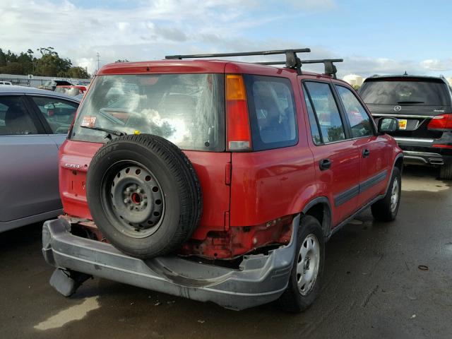 JHLRD1843XC079197 - 1999 HONDA CR-V LX RED photo 4