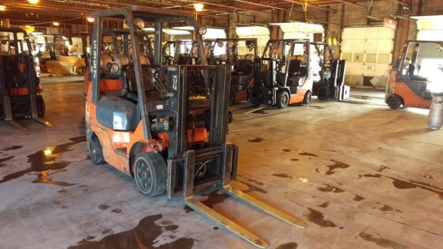 7FGCU2579186 - 2002 TOYO FORKLIFT ORANGE photo 1