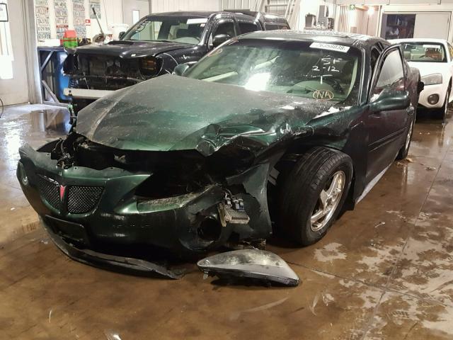 2G2WS522341268863 - 2004 PONTIAC GRAND PRIX მწვანე ფოტო 2