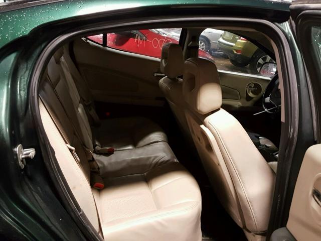 2G2WS522341268863 - 2004 PONTIAC GRAND PRIX მწვანე ფოტო 6