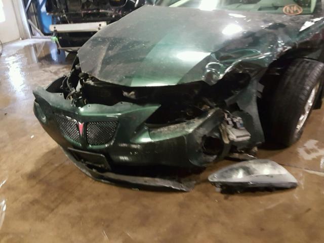 2G2WS522341268863 - 2004 PONTIAC GRAND PRIX მწვანე ფოტო 9