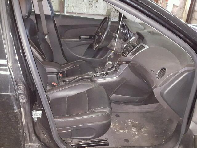 1G1PH5SC5C7168670 - 2012 CHEVROLET CRUZE LTZ BLACK photo 5