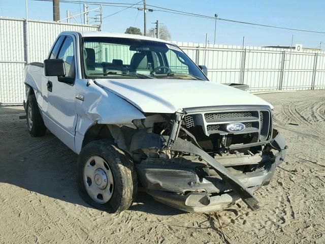 1FTRF12565NB73259 - 2005 FORD F150 WHITE photo 1