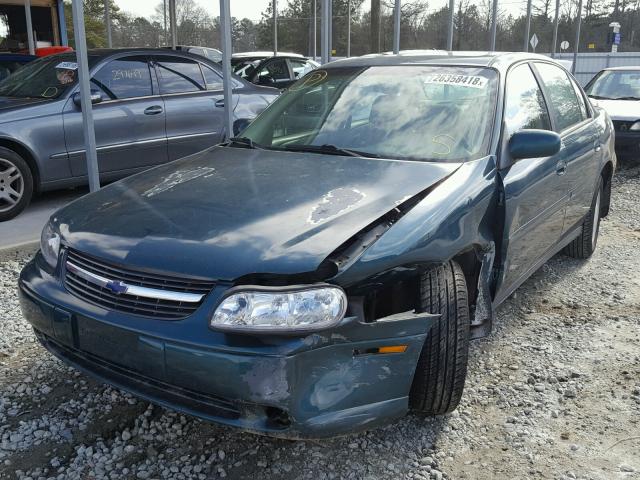 1G1NE52J0Y6305803 - 2000 CHEVROLET MALIBU LS 绿色 照片 2