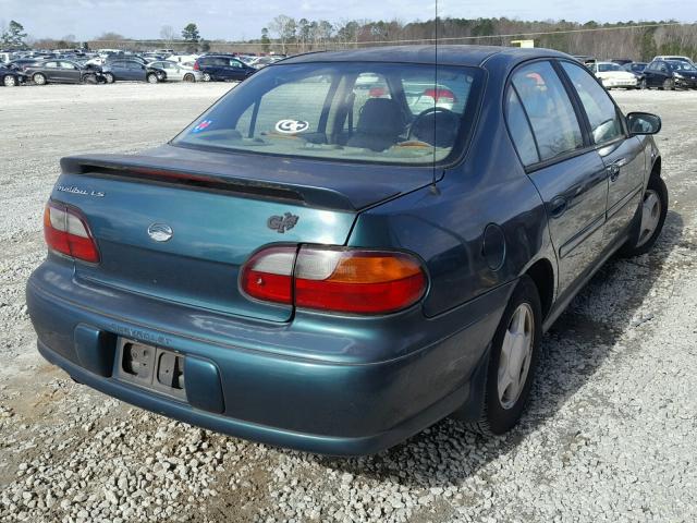 1G1NE52J0Y6305803 - 2000 CHEVROLET MALIBU LS 绿色 照片 4