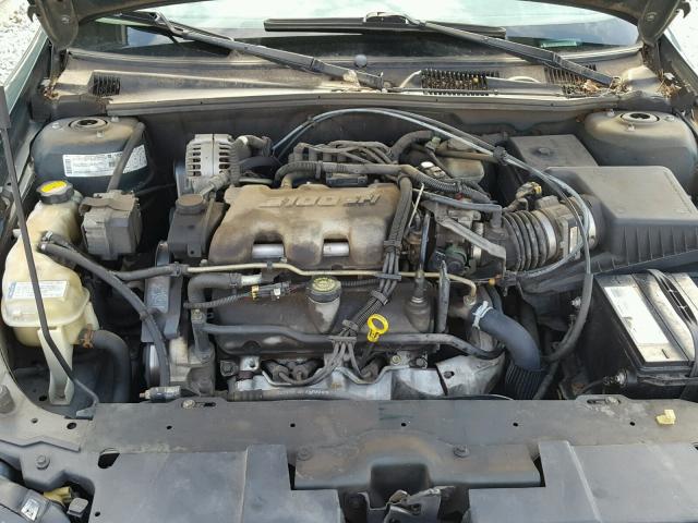 1G1NE52J0Y6305803 - 2000 CHEVROLET MALIBU LS 绿色 照片 7