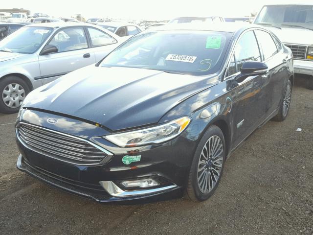 3FA6P0SU3HR187466 - 2017 FORD FUSION TIT BLACK photo 2