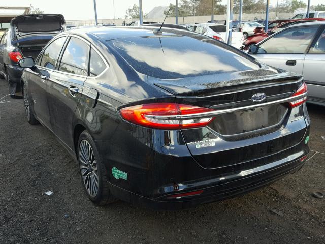 3FA6P0SU3HR187466 - 2017 FORD FUSION TIT BLACK photo 3