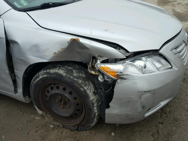 4T1BE46K19U868794 - 2009 TOYOTA CAMRY BASE SILVER photo 9