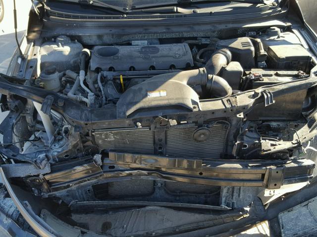 KNAFU4A26C5561488 - 2012 KIA FORTE EX GRAY photo 7