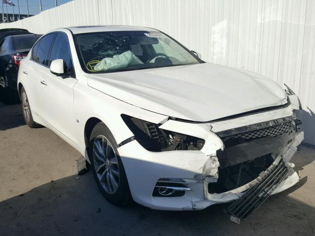 JN1BV7AP6FM358657 - 2015 INFINITI Q50 BASE Blanco foto 1