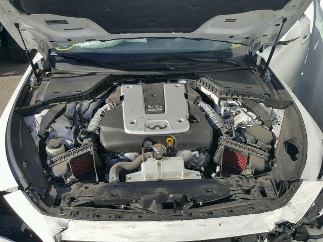 JN1BV7AP6FM358657 - 2015 INFINITI Q50 BASE WHITE photo 7