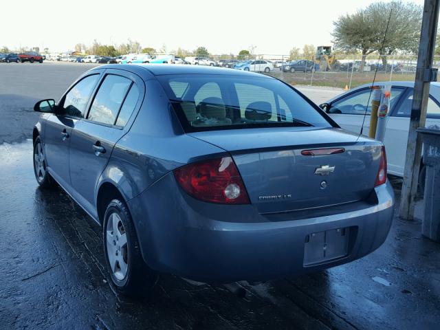 1G1AK55F267866851 - 2006 CHEVROLET COBALT LS TEAL photo 3