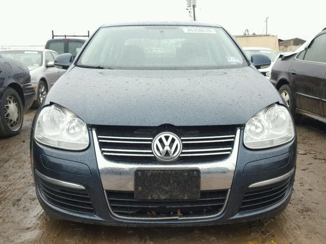 3VWRZ7AJ4AM032605 - 2010 VOLKSWAGEN JETTA SE BLUE photo 9