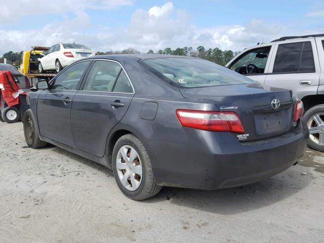 4T1BE46K87U576783 - 2007 TOYOTA CAMRY NEW GRAY photo 3