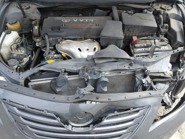 4T1BE46K87U576783 - 2007 TOYOTA CAMRY NEW GRAY photo 7