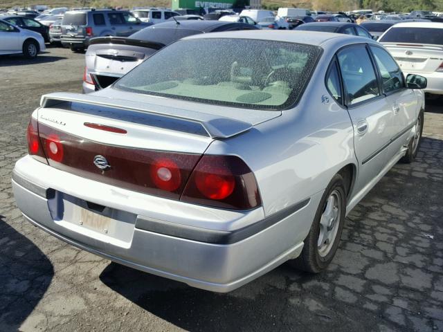 2G1WH55K3Y9354745 - 2000 CHEVROLET IMPALA LS SILVER photo 4