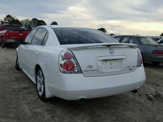 1N4BL11D96C185394 - 2006 NISSAN ALTIMA SE WHITE photo 3