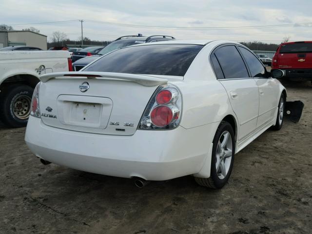 1N4BL11D96C185394 - 2006 NISSAN ALTIMA SE WHITE photo 4