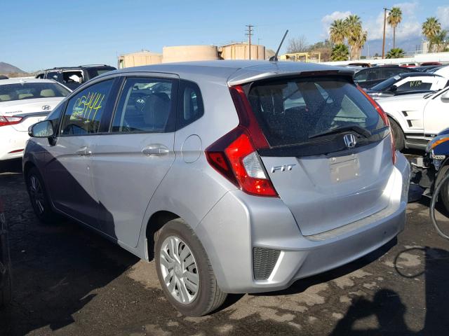 3HGGK5H5XFM787181 - 2015 HONDA FIT LX فضي صورة 3