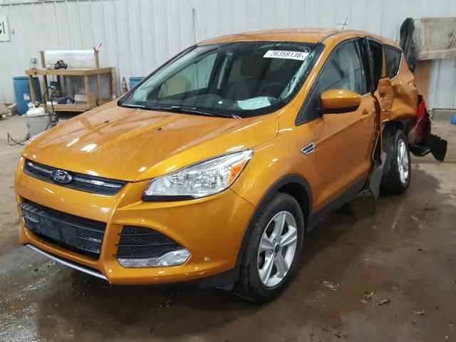 1FMCU0GX3GUA75214 - 2016 FORD ESCAPE SE ORANGE photo 2