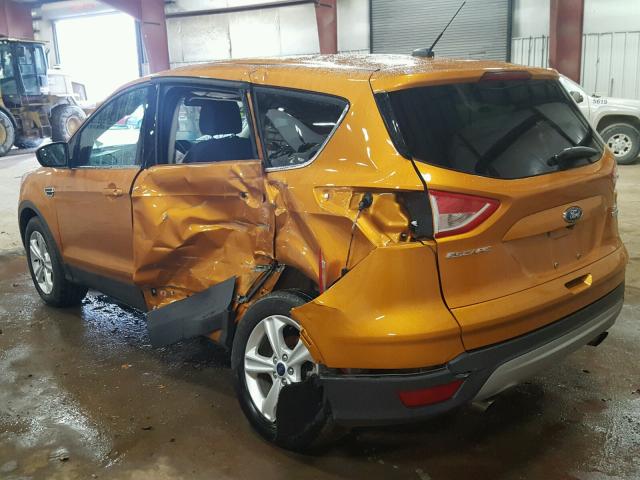 1FMCU0GX3GUA75214 - 2016 FORD ESCAPE SE ORANGE photo 3