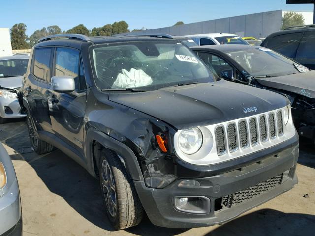 ZACCJADT5GPC84704 - 2016 JEEP RENEGADE L BLACK photo 1