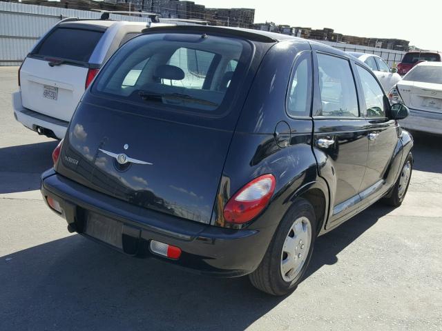 3A4FY48B47T572163 - 2007 CHRYSLER PT CRUISER BLACK photo 4