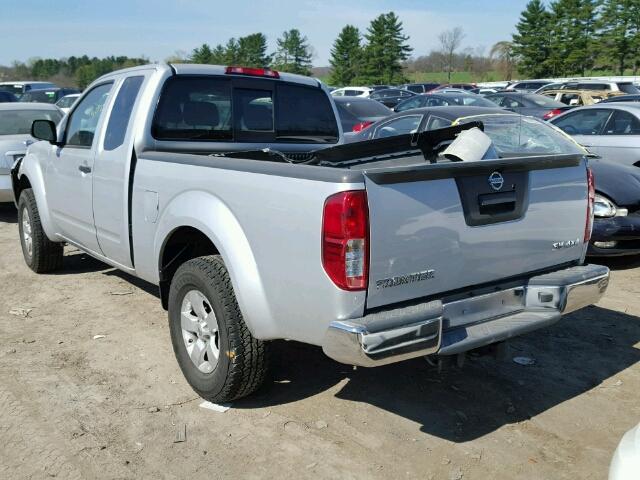 1N6AD0CW4DN726300 - 2013 NISSAN FRONTIER S SILVER photo 3