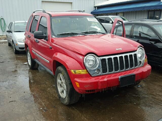 1J4GK58K65W623276 - 2005 JEEP LIBERTY LI RED photo 1