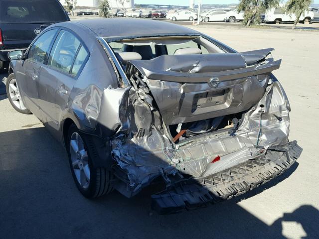 1N4BA41E64C803882 - 2004 NISSAN MAXIMA SE SILVER photo 3