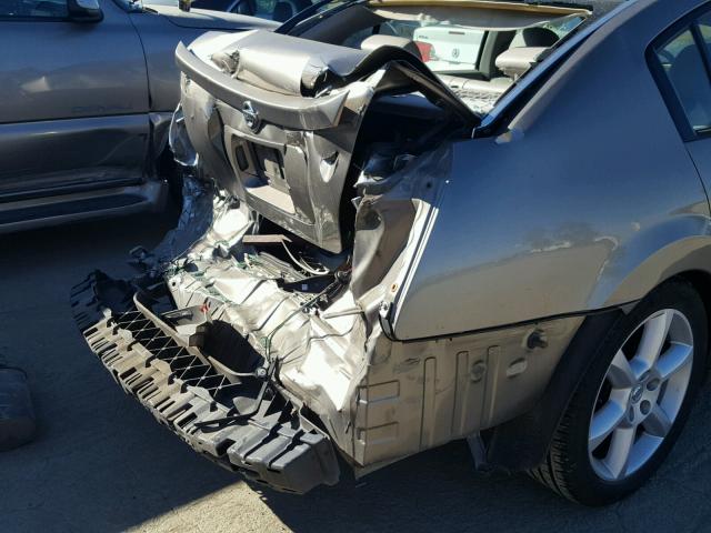 1N4BA41E64C803882 - 2004 NISSAN MAXIMA SE SILVER photo 9