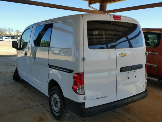 3N63M0ZN0HK701736 - 2017 CHEVROLET CITY EXPRE WHITE photo 3