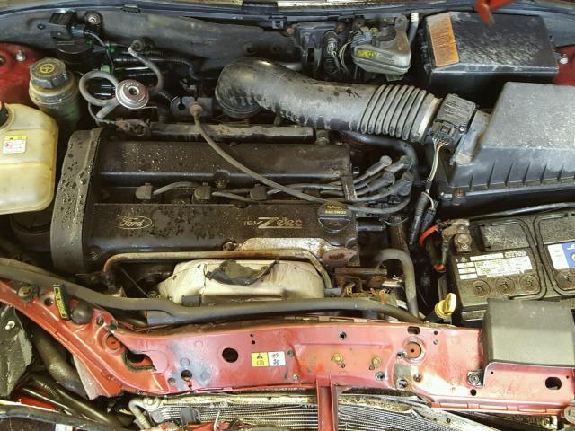 1FAFP36333W343370 - 2003 FORD FOCUS SE RED photo 7