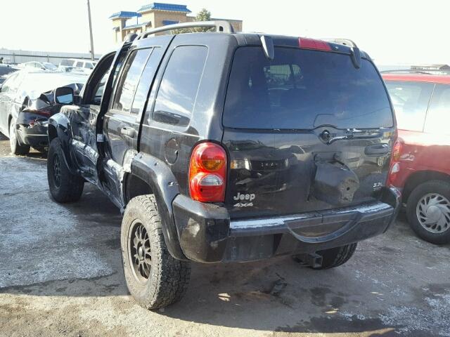 1J4GL38K34W292236 - 2004 JEEP LIBERTY RE BLACK photo 3