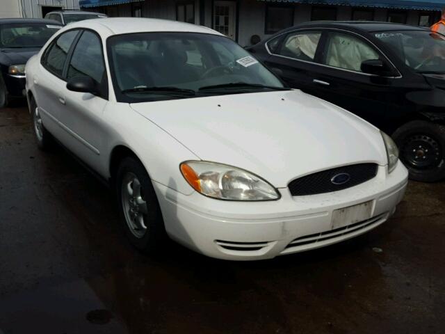 1FAFP53275A235681 - 2005 FORD TAURUS SE WHITE photo 1