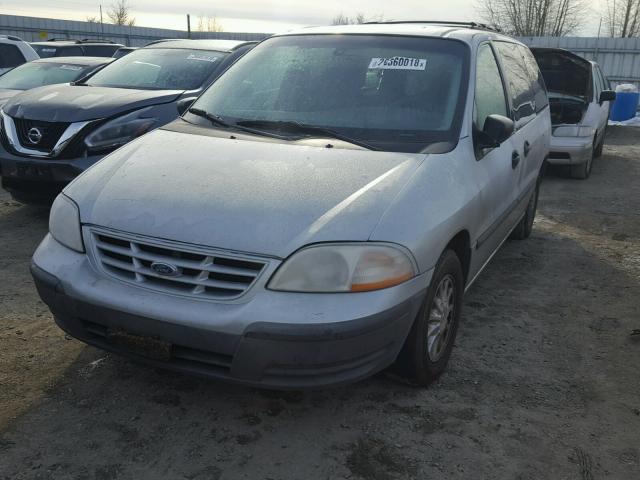 2FMZA5144YBA86423 - 2000 FORD WINDSTAR L GRAY photo 2